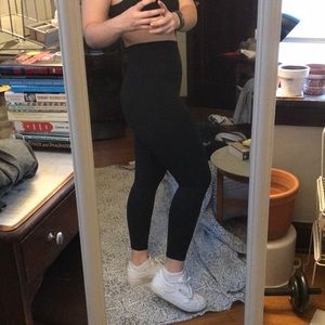 Aerie High Waisted Black Legging